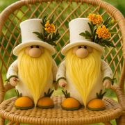 Sewing pattern pdf Scandinavian Dandelion Gnome